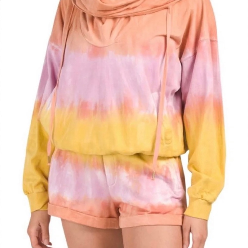 Young Fabulous & Broke NWT Tie Dye Hoodie Sweatshirt